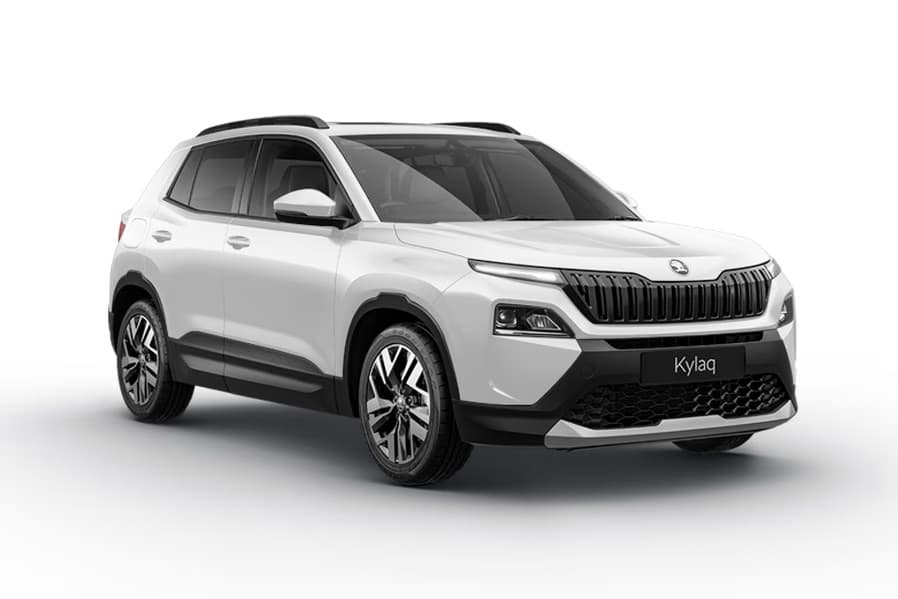 Skoda Kylaq in Candy White
