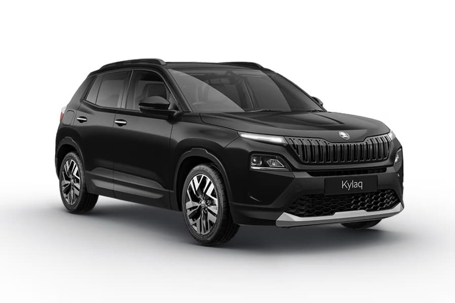 Skoda Kylaq in Deep Black